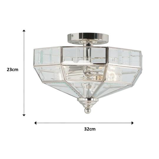 fenyes nikkel mennyezeti lampa elegans lampa klasszikus stilus eloszoba napppali konyha etkezo vilagitas lameridiana lakberendezes.jpg